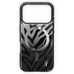 iDeal of Sweden Clear Case Limited met MagSafe Apple iPhone 17 Pro - Zebra Mystique
