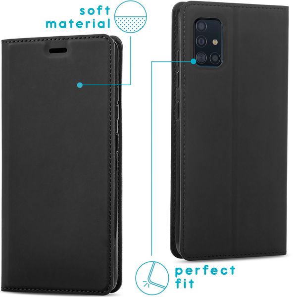 imoshion Slim Folio Bookcase Samsung Galaxy A51 - Zwart