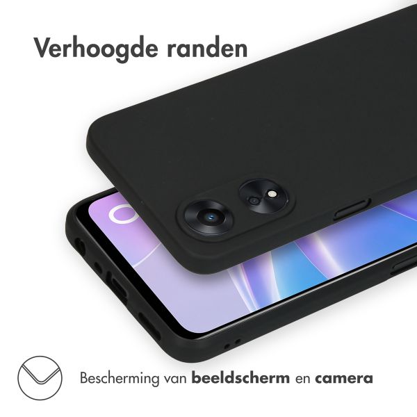 imoshion Color Backcover Oppo A78 (4G) - Zwart