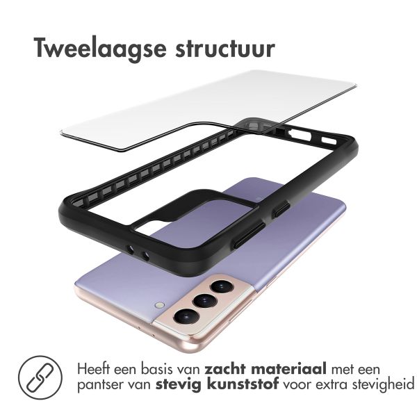 imoshion Rugged Hybrid Case Samsung Galaxy S22 Plus - Zwart