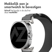 Accezz Nylon Alpine bandje Samsung Galaxy Watch Ultra 2 (2026) / Ultra (2024/2025) - Dark Grey