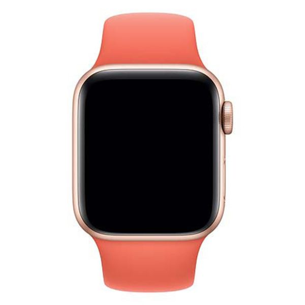 Apple Sport Band Apple Watch Series 1-10 / SE / Ultra (2) - 42/44/45/46/49 mm - Clementine Orange