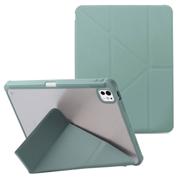 imoshion Origami Bookcase iPad Pro 11 (2024) M4 - Donkergroen