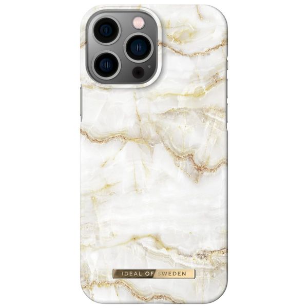 iDeal of Sweden Fashion Backcover iPhone 13 Pro Max - Golden Pearl Marble