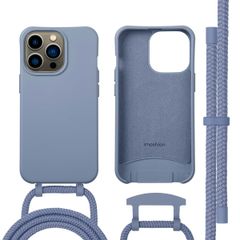 imoshion Color Backcover met afneembaar koord MagSafe Apple iPhone 13 Pro - Ash Blue