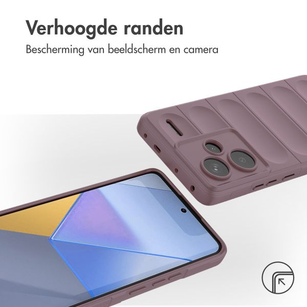 imoshion EasyGrip Backcover Xiaomi Redmi Note 13 Pro Plus (5G) - Paars