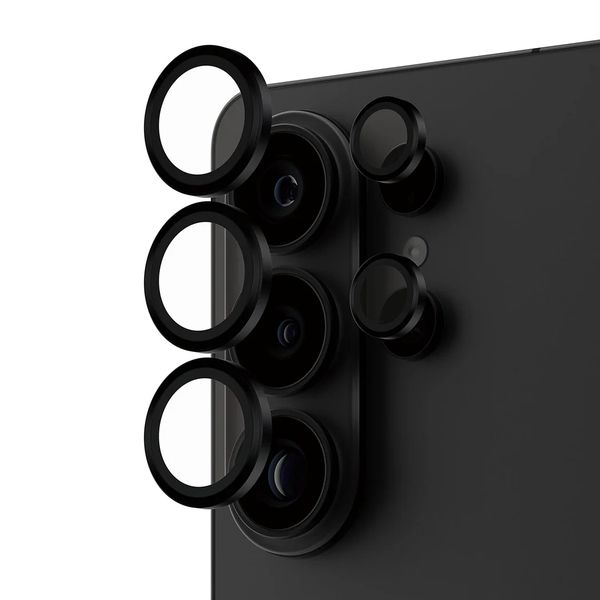 PanzerGlass Camera Protector Hoops Optic Rings Samsung Galaxy S26 Ultra - Zwart