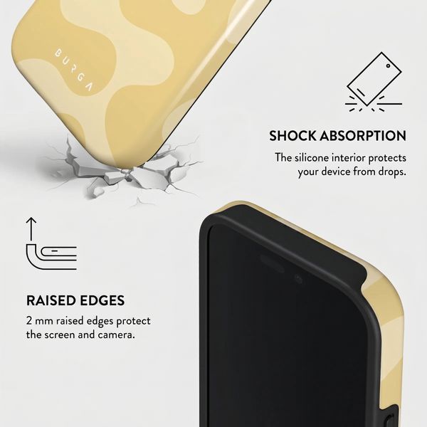 Burga Tough Back Cover with MagSafe Apple iPhone 15 Pro - Glow