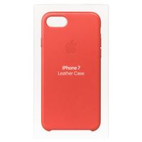 Apple Leather Backcover Apple iPhone SE (2022 / 2020) / 8 / 7 - Red