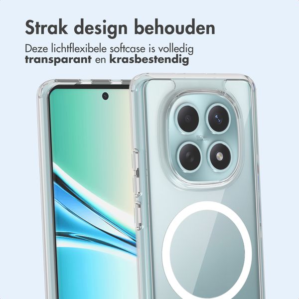 imoshion Protective Backcover met MagSafe Xiaomi Redmi Note 15 (4G) - Transparant