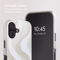 Selencia Vivid Backcover met MagSafe Apple iPhone 17 - Desert Waves Beige