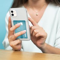 imoshion Softcase Backcover met pashouder Galaxy A71 - Transparant