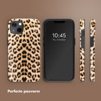 Selencia Vivid Tough Backcover met MagSafe iPhone 13 - Wild Leo