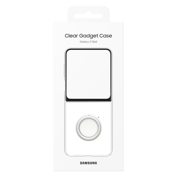 Samsung Originele Clear Gadget Backcover Galaxy Z Flip 5 - Transparant