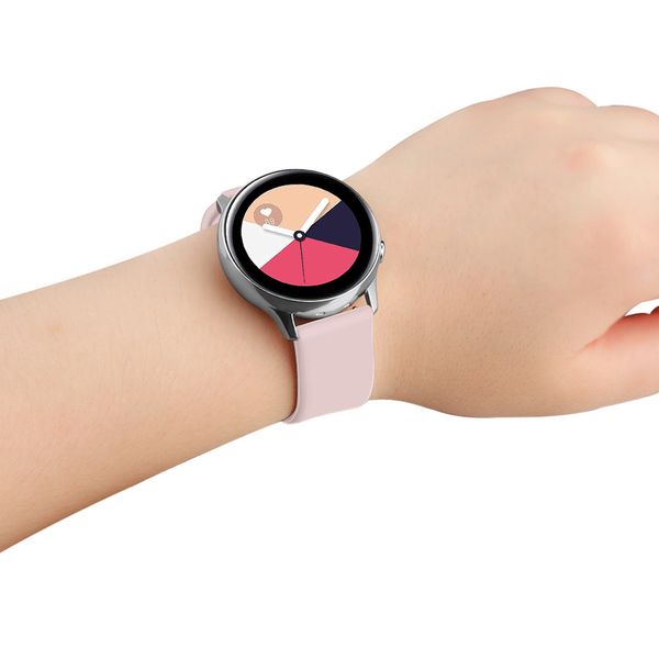 imoshion Siliconen bandje Galaxy Watch 40/42mm / Active 2 42/44mm / Watch 3 41mm - Roze