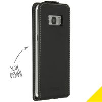 Accezz Flipcase Samsung Galaxy S8 - Zwart