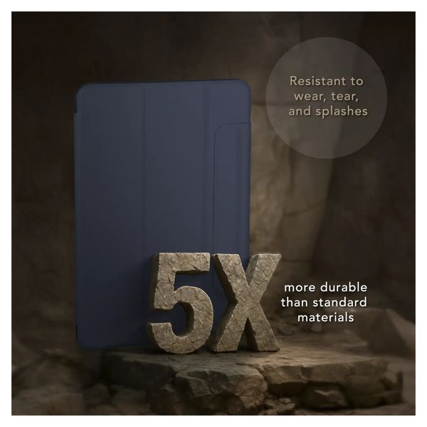 dbramante1928 Avenida ICON Bookcase Apple iPad 11 (2025) 11 inch A16 / iPad 10 (2022) 10.9 inch - Deep Water