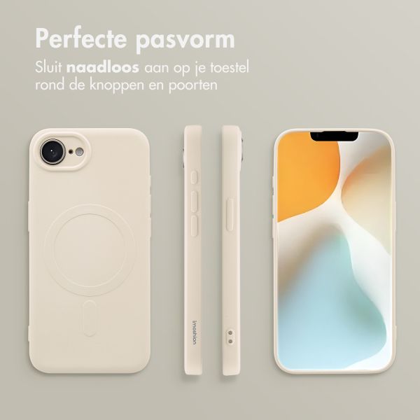 imoshion Color Backcover met MagSafe iPhone 16e - Beige