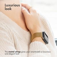 imoshion Milanese magnetic band Apple Watch | 38/40/41/42 mm - Size M - Gold
