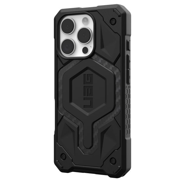 UAG Monarch Backcover Apple iPhone 16 Pro - Carbon Fiber