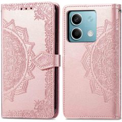 imoshion Mandala Bookcase Xiaomi Redmi Note 13 (5G) - Rosé Goud