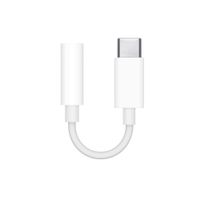 Apple USB-C naar 3,5 mm Jack audio aansluiting (AUX) adapter - Wit