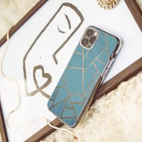 imoshion Design hoesje Samsung Galaxy A20e - Grafisch Koper / Blauw