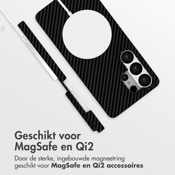 Accezz MagSafe Kevlar® Backcover Samsung Galaxy S26 Ultra - Zwart