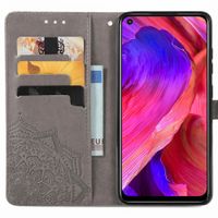 imoshion Mandala Bookcase Oppo A74 (5G) / A54 (5G) - Grijs