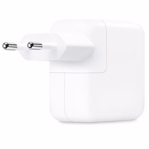 Apple Originele Dual USB-C Power Adapter 35W + Originele MagSafe Oplader 25W - 2 meter - Wit