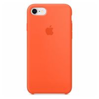 Apple Silicone Backcover Apple iPhone SE (2022 / 2020) / 8 / 7 - Spicy Orange