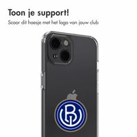 Clear Backcover Apple iPhone 13 - ASV Blauw-Wit