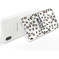 imoshion Design hoesje Samsung Galaxy A20e - Luipaard - Bruin / Zwart