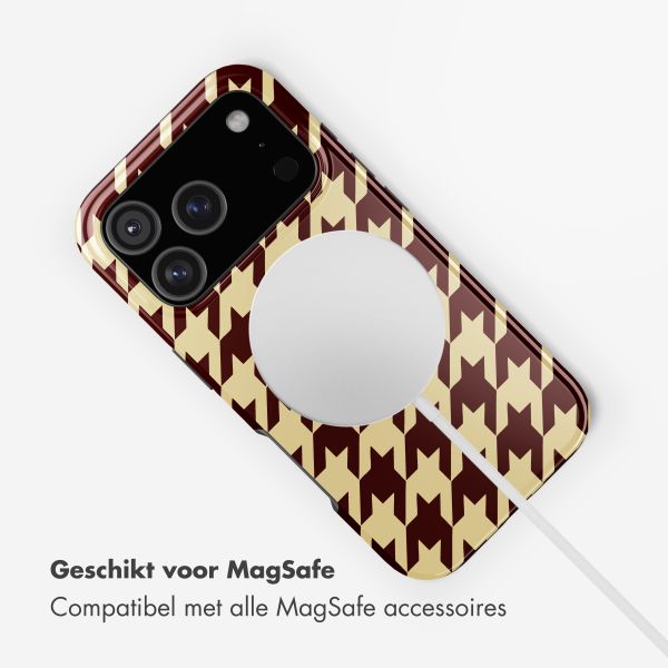 Selencia Vivid Backcover met MagSafe Apple iPhone 17 Pro - Pied-de-Poule