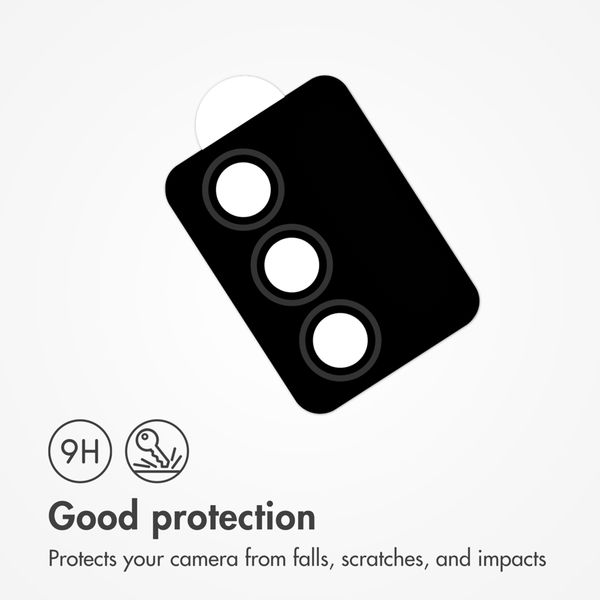 imoshion Camera Protector Glass 2-pack Samsung Galaxy S25 FE - Black