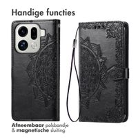 imoshion Mandala Bookcase Oppo Find X9 Pro - Zwart