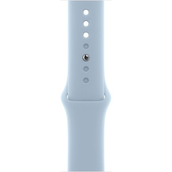 Apple Sport Band Apple Watch Series 1 t/m 10 / SE / Ultra (2) (44/45/46/49 mm) - Maat S/M - Light Blue