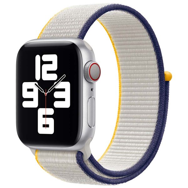 Apple Sport Loop Band Apple Watch Series 1 t/m 9 / SE (38/40/41 mm) | Series 10 (42 mm) - Sea Salt