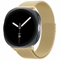 imoshion Milanees magnetisch bandje Samsung Galaxy Watch 8 (40/44mm) / Classic (46mm) - Goud