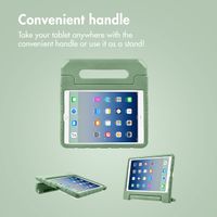 imoshion Kidsproof Tablet Case with Detachable Dolls Apple iPad 9 (2021) 10.2 inch / iPad 8 (2020) 10.2 inch / iPad 7 (2019) 10.2 inch - Olive Green