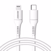 Accezz Lightning naar USB-C kabel - MFi certificering - 1 meter - Wit