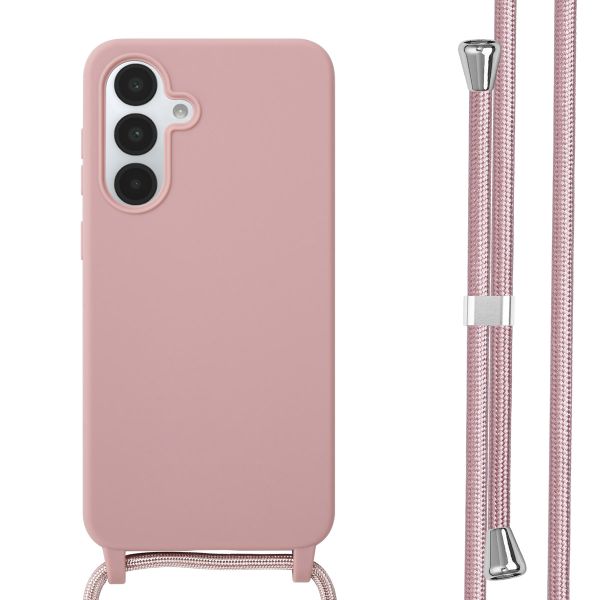 imoshion Siliconen hoesje met koord Samsung Galaxy A36 - Sand Pink