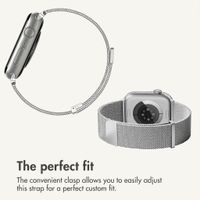 imoshion Milanese Magnetic Band Apple Watch | 44/45/46/49 mm - Silver