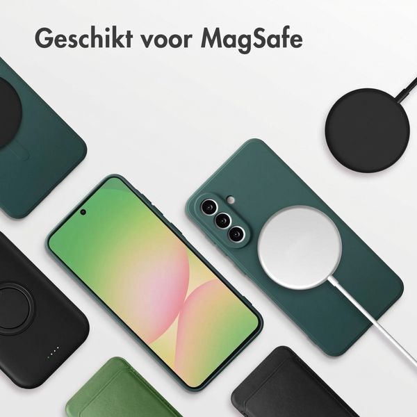 imoshion Color Backcover met MagSafe Samsung Galaxy A56 - Donkergroen