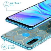 imoshion Design hoesje Huawei P30 Lite - Patroon - Groen