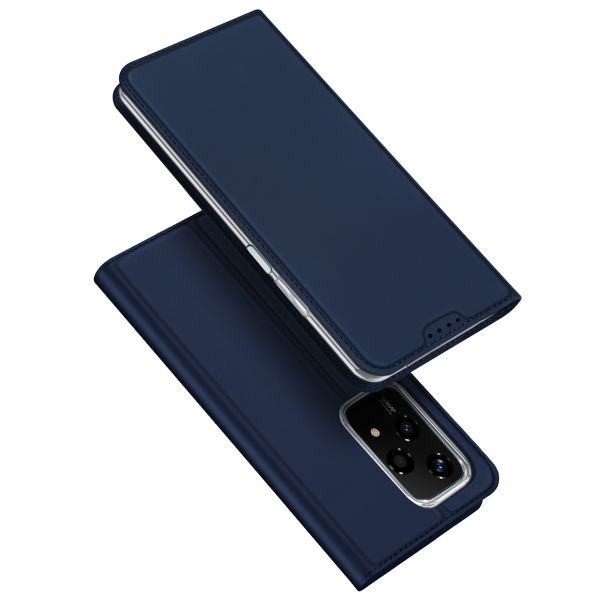 Dux Ducis Slim Softcase Bookcase Honor 200 Lite - Donkerblauw