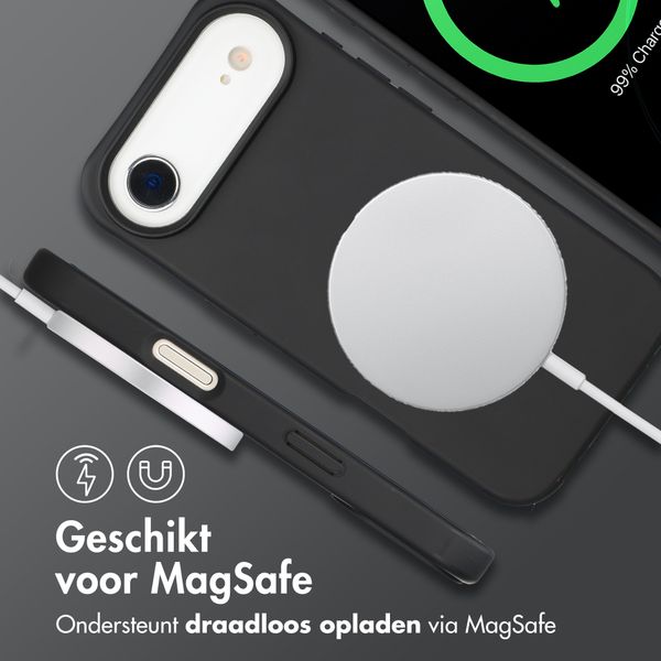 imoshion Color Backcover met afneembaar koord met MagSafe Apple iPhone Air - Zwart