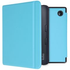imoshion Slim Hard Case Bookcase Kobo Libra 2 / Tolino Vision 6 - Lichtblauw