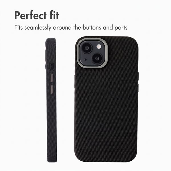 Accezz Mesh Back Cover with MagSafe Apple iPhone 15 - Black
