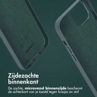 Accezz Leather Bookcase 2-in-1 met MagSafe Apple iPhone 15 - Cedar Green